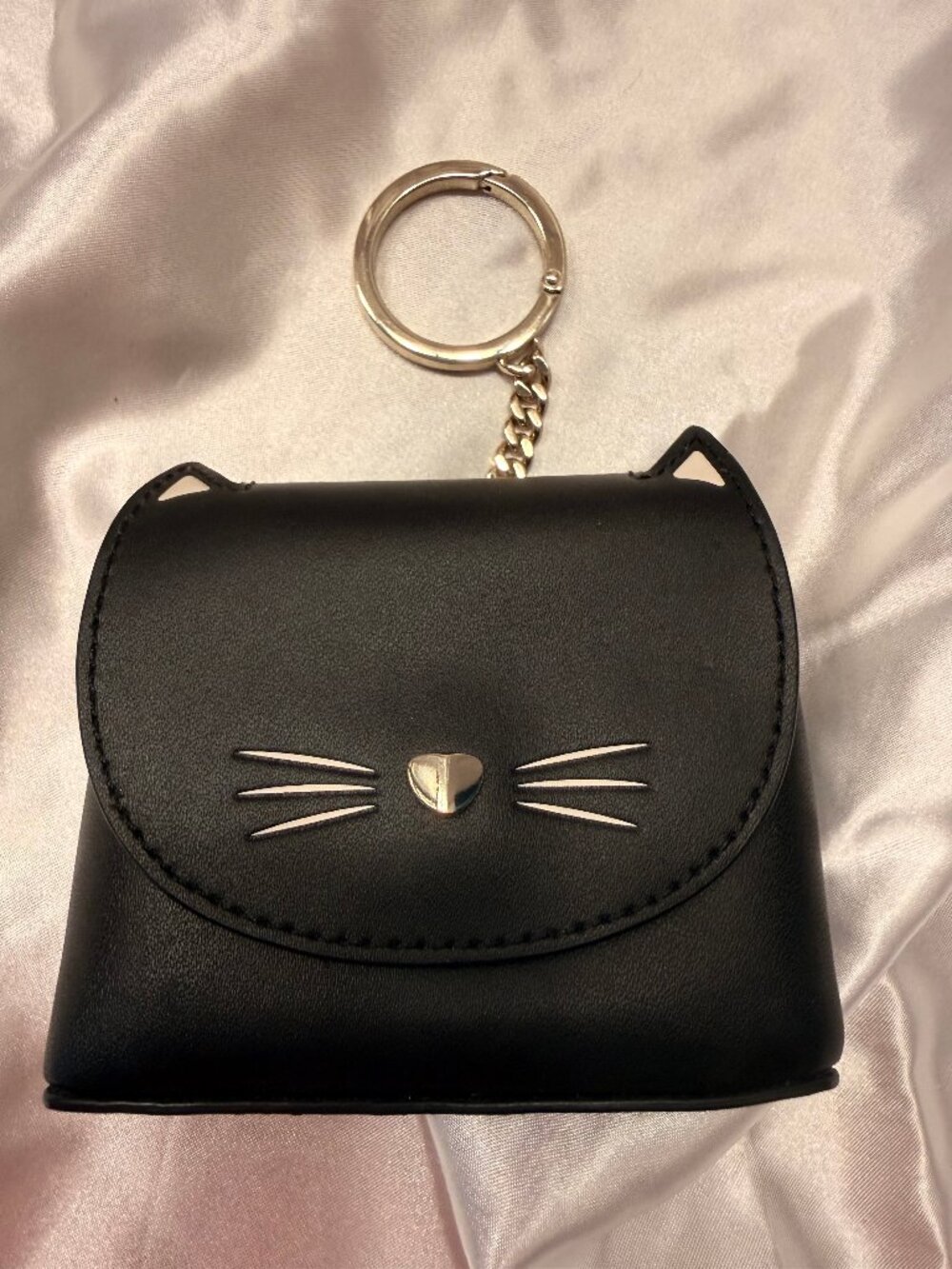 Kate Spade Black Cat Coin Purse Bag Charm NWOT 🐈‍⬛✨